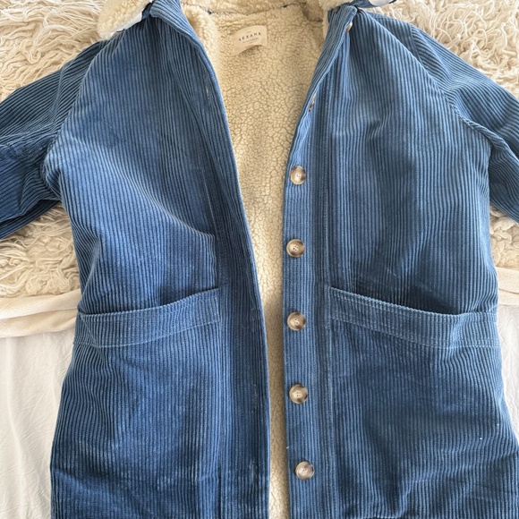 Sezane Will Jacket Bleu Vintage. - Size M - Picture 2 of 4